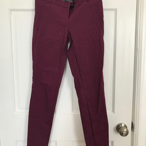 The Limited Exact Stretch Skinny Pants in Wine - Picture 2 of 2